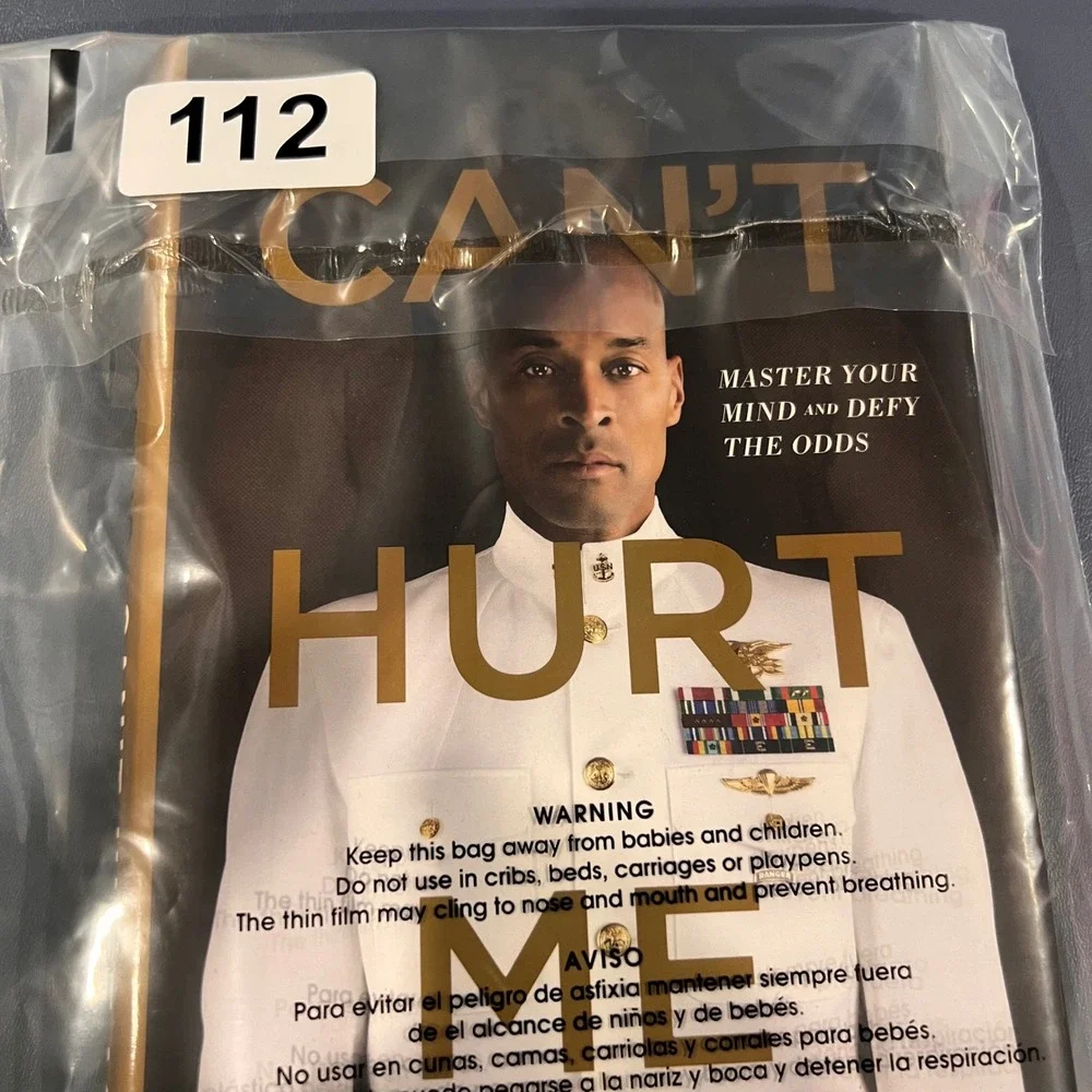 Can't‎ Hurt Me Master Your Mind and Defy the Odds David Goggins Hardcover Book